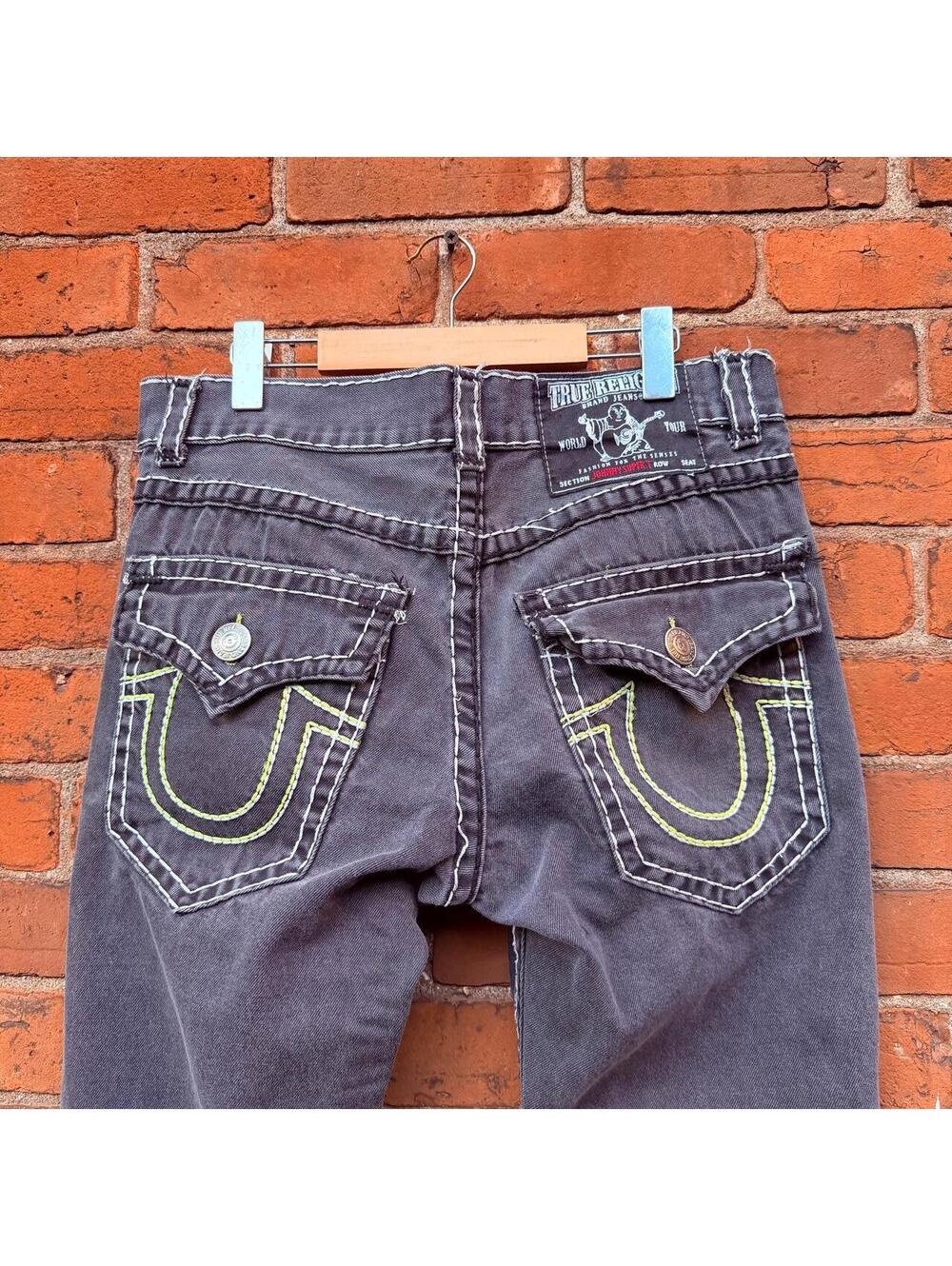 Vintage true religion Johnny super T jeans 34x32 USA Worn